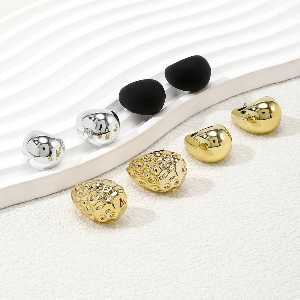 4-Pair Acrylic Teardrop Earring Set