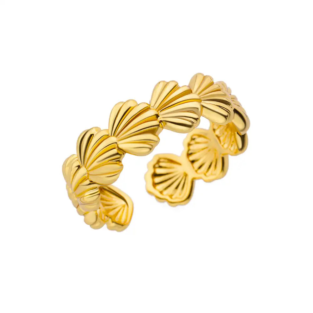 Stainless Steel Rings for Women , Gold Color Never Fade